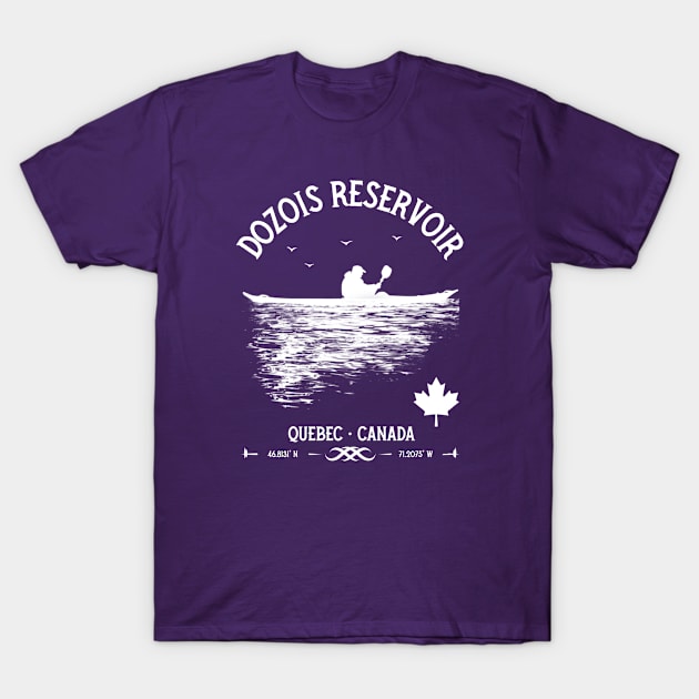 Quebec Canada - Dozois Reservoir, Canada Lakes T-Shirt by Kcaand